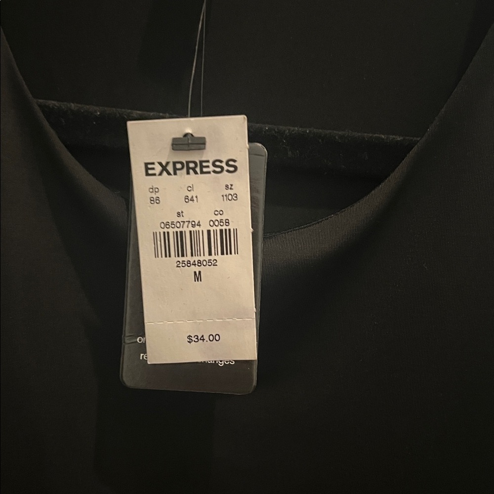 NWT BODY CONTOUR BLACK BODYSUIT - Picture 3 of 3